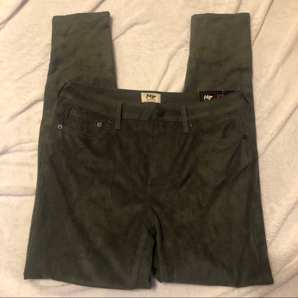 Aeropostale Tokyo Darling faux suede high waisted jegging - Picture 5 of 9